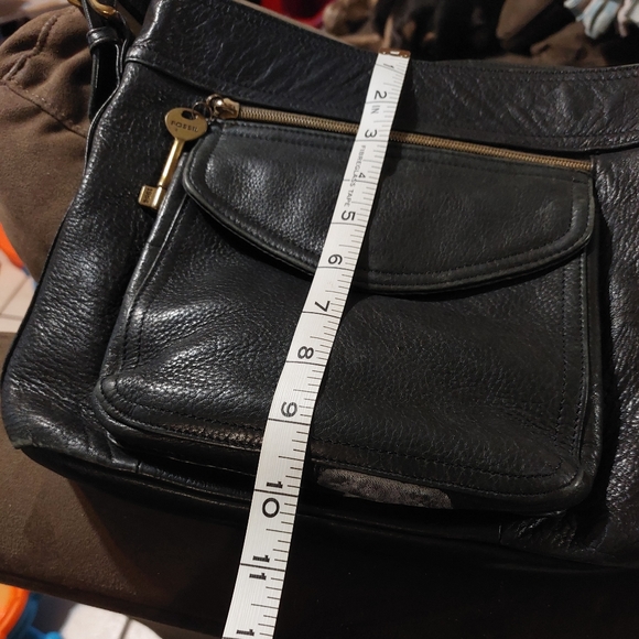 Fossil Classic Black Leather Purse - Picture 15 of 15
